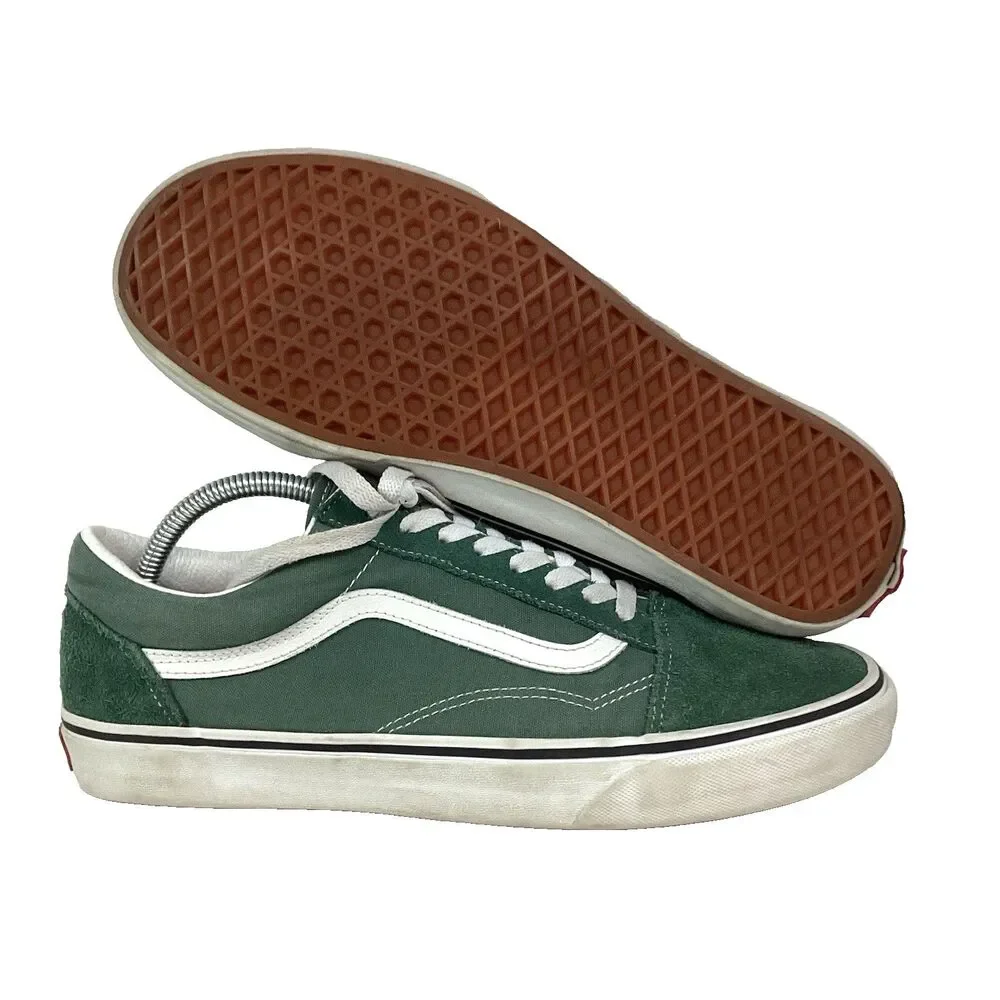 Vans OTW Classic Skate Shoes Men's Sz 11 Forest Green Suede & Canvas Low 751505